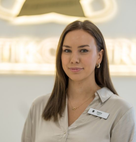 Jessica, ekonomiansvarig på Estetikcentrum