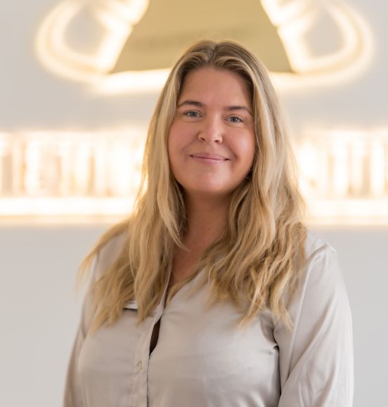 Madeleine, koordinator på Estetikcentrum