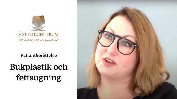 Patient berättar om bukplastik och fettsugning