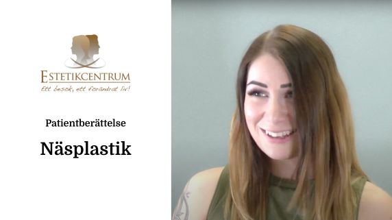 Patient berättar om näsplastik