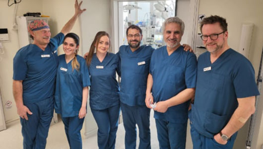 Operationsteamet på Estetikcentrum