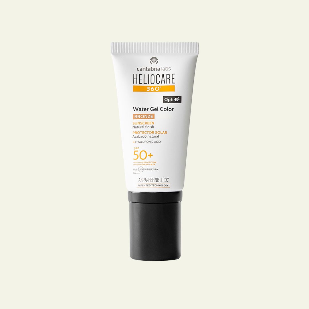 ژل آبی رنگی Heliocare با SPF 50+ برنز